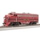 EMD F3A - Standard DC - Stealth -- Lehigh Valley 512 (Cornell Red, black), HO, Broadway Limited Imports 8336