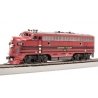 EMD F3A - Standard DC - Stealth -- Lehigh Valley 512 (Cornell Red, black), HO, Broadway Limited Imports 8336