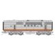 EMD FT-B - Standard DC -- Santa Fe, No Number (Warbonnet, silver, red, black, yellow), HO, Rapido Trains Inc 53004