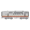 EMD FT-B - Standard DC -- Santa Fe, No Number (Warbonnet, silver, red, black, yellow), HO, Rapido Trains Inc 53004