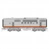 EMD FT-B - Standard DC -- Santa Fe, No Number (Warbonnet, silver, red, black, yellow), HO, Rapido Trains Inc 53004