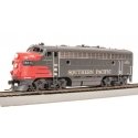 EMD F7A - Standard DC - Stealth -- Southern Pacific 6295 (gray, red), HO, Broadway Limited Imports 8314