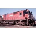 Montreal Locomotive Works M630 - Standard DC - Executive Line -- Canadian Pacific 4510 (Action Red, 5′ Stripe, Lg Multimark, E