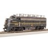 EMD F7A - Standard DC - Stealth -- Pennsylvania Railroad 9699A (Trainphone, Single Stripe, Brunswick Green), HO, Broadway Limite