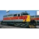 GMD SD40 - Standard DC - Executive Line -- Algoma Central 180 (gray, maroon, yellow), HO, Bowser Manufacturing Co. 24883