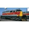 GMD SD40 - Standard DC - Executive Line -- Algoma Central 180 (gray, maroon, yellow), HO, Bowser Manufacturing Co. 24883