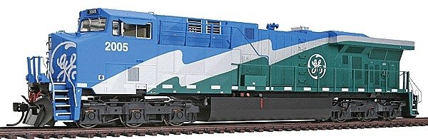 GE ES44AC w/DCC -- GE Demonstrator, HO, Intermountain Railway Company 49706
