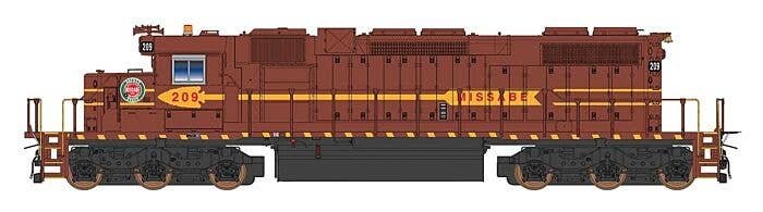 EMD SD38-2 w/DCC -- Duluth, Missabe & Iron Range (maroon, yellow), HO, Intermountain Railway Company 493304