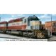 GMD SD40 - Standard DC - Executive Line -- Canadian Pacific 5502 (gray, maroon, Small Rear Number, No Ditch Lights), HO, Bowser 