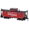 Centralia Car Shops NE-5 Caboose - Ready to Run - New Haven - H0 - Intermountain Railway Co. 1203