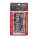 All Brass Insulated Wheel Sets pkg 12 - H0 - Intermountain Railway Company 40051