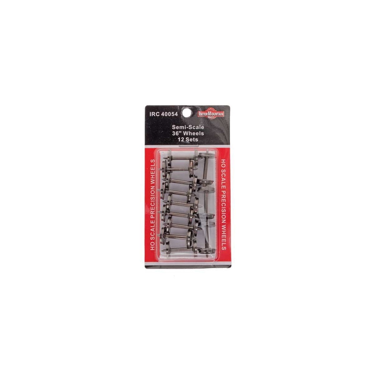 All Brass Insulated Wheel Sets pkg 12 - H0 - Walthers 85-40054