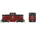 GE 44-Tonner - Standard DC -- New York, Ontario & Western 104 (maroon, black, yellow), HO, Rapido Trains Inc 48060