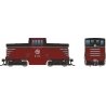 GE 44-Tonner - Standard DC -- New York, Ontario & Western 104 (maroon, black, yellow), HO, Rapido Trains Inc 48060