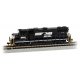 EMD GP38-2 Dynamic Brakes - Standard DC -- Norfolk Southern 5612 (black, white), N, Bachmann Industries 61754