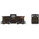 GE 44-Tonner - Standard DC -- Western Maryland 76 (black, red, yellow, Fireball Logo), HO, Rapido Trains Inc 48066