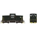 GE 44-Tonner - Standard DC -- Penn Central 9999 (black, white), HO, Rapido Trains Inc 48063