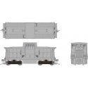 GE 44-Tonner - Standard DC -- Undecorated - Phase II Body, HO, Rapido Trains Inc 48096