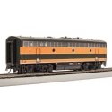 EMD F7B - Standard DC - Stealth -- Great Northern 454C (Freight Empire Scheme, Pullman Green, Orange), HO, Broadway Limited Impo