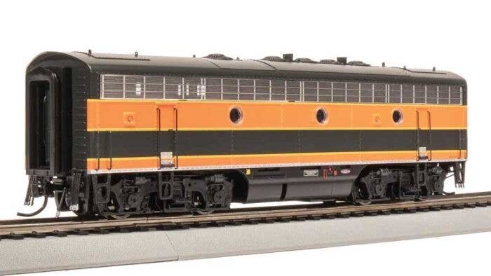 EMD F7B - Standard DC - Stealth -- Great Northern 454C (Freight Empire Scheme, Pullman Green, Orange), HO, Broadway Limited Impo