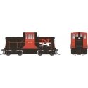 GE 44-Tonner - Standard DC -- New Haven 0815 (McGinnis Scheme, black, vermillion, white), HO, Rapido Trains Inc 48058