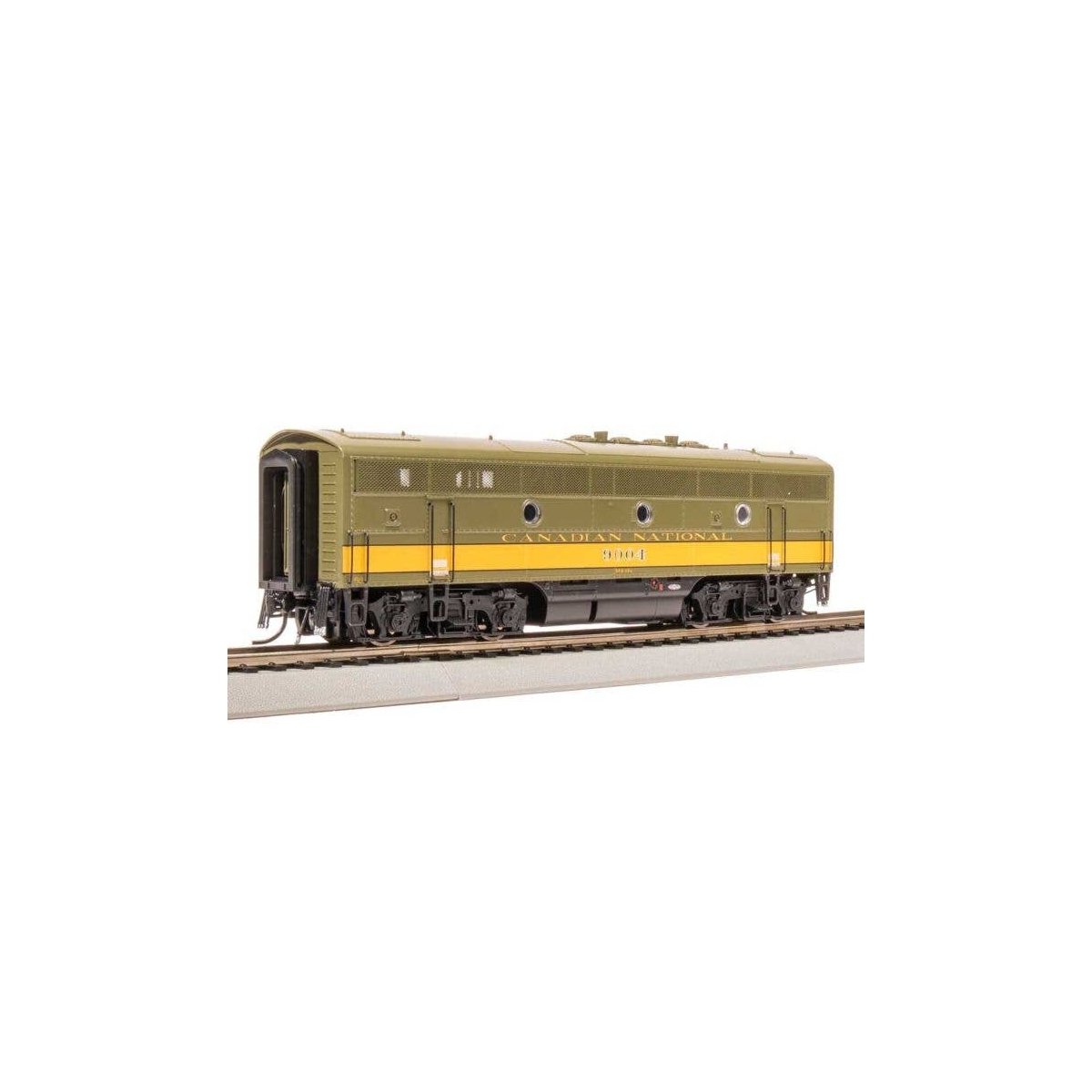 EMD F3B - Standard DC - Stealth -- Canadian National 9004 (green, Dulux Gold), HO, Broadway Limited Imports 8333