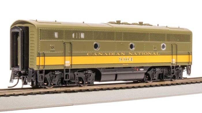 EMD F3B - Standard DC - Stealth -- Canadian National 9004 (green, Dulux Gold), HO, Broadway Limited Imports 8333