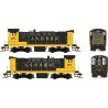 Baldwin S12 - Standard DC -- Akron & Barberton Belt 28 (black, yellow), HO, Bowser Manufacturing Co. 25471