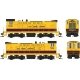 Baldwin S12 - Standard DC -- Erie Mining 7246 (yellow, maroon), HO, Bowser Manufacturing Co. 25475