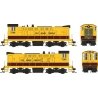 Baldwin S12 - Standard DC -- Erie Mining 7247 (yellow, maroon), HO, Bowser Manufacturing Co. 25476