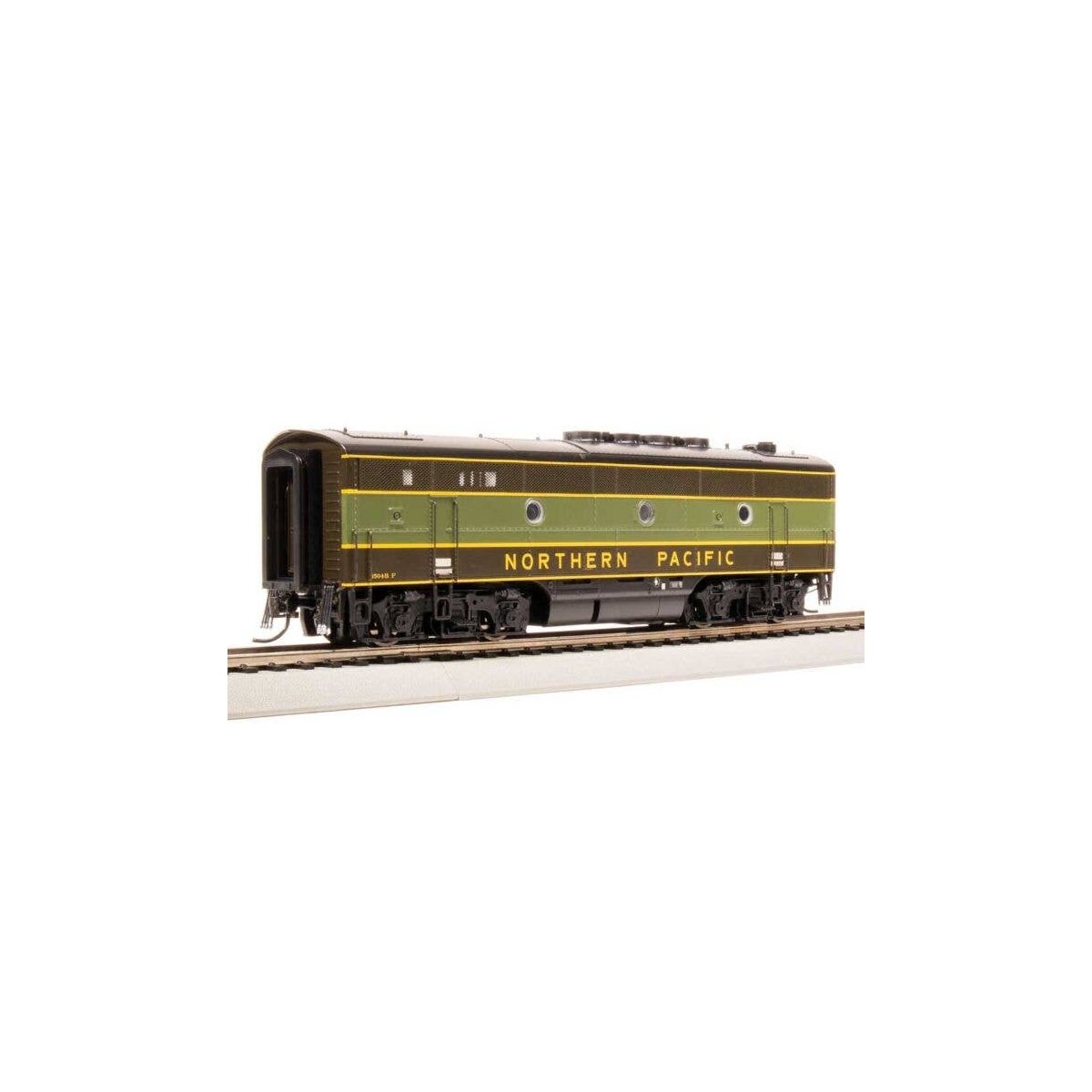 EMD F3B - Standard DC - Stealth -- Northern Pacific 6504C (Streamliner Scheme, green, yellow), HO, Broadway Limited Imports 8339