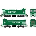 Baldwin S12 - Standard DC -- Sierra Railroad 42 (green, white), HO, Bowser Manufacturing Co. 25485