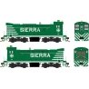 Baldwin S12 - Standard DC -- Sierra Railroad 42 (green, white), HO, Bowser Manufacturing Co. 25485