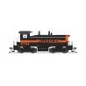 EMD NW2 - Standard DC - Stealth -- Indiana Harbor Belt 8792 (black, orange), N, Broadway Limited Imports 9324