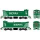 Baldwin S12 - Standard DC -- Sierra Railroad 44 (green, white), HO, Bowser Manufacturing Co. 25486