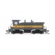 EMD NW2 - Standard DC - Stealth -- New York, Ontario & Western 116 (gray, yellow, orange), N, Broadway Limited Imports 9328