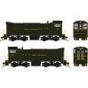 Baldwin VO660 - Standard DC -- Reading 70 (green, yellow), HO, Bowser Manufacturing Co. 25510