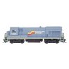 GE U18B w/DCC -- Seaboard System (gray, yellow, red), HO, Intermountain Railway Company 49462