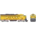 EMD F9AM Rebuild - Standard DC - Executive Line -- Union Pacific 505 (Armour Yellow, gray, red), HO, Bowser Manufacturing Co. 24