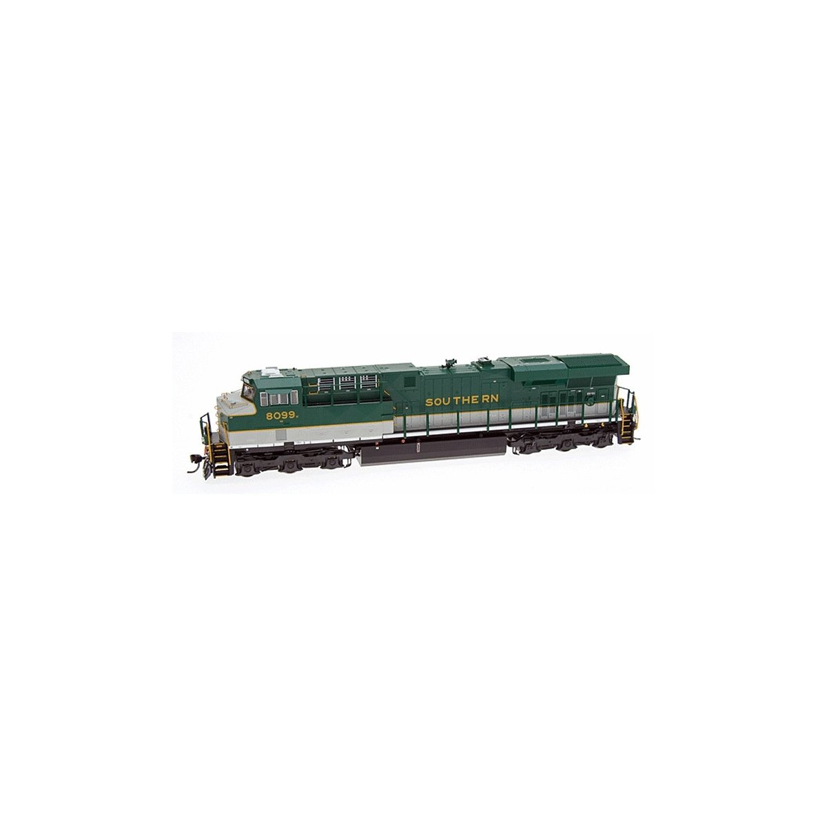 GE ES44AC w/DCC -- Norfolk Southern 8099 (Southern Railway Heritage Scheme green, white), HO, Intermountain Railway Company 4970