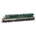 GE ES44AC w/DCC -- Norfolk Southern 8099 (Southern Railway Heritage Scheme green, white), HO, Intermountain Railway Company 4970