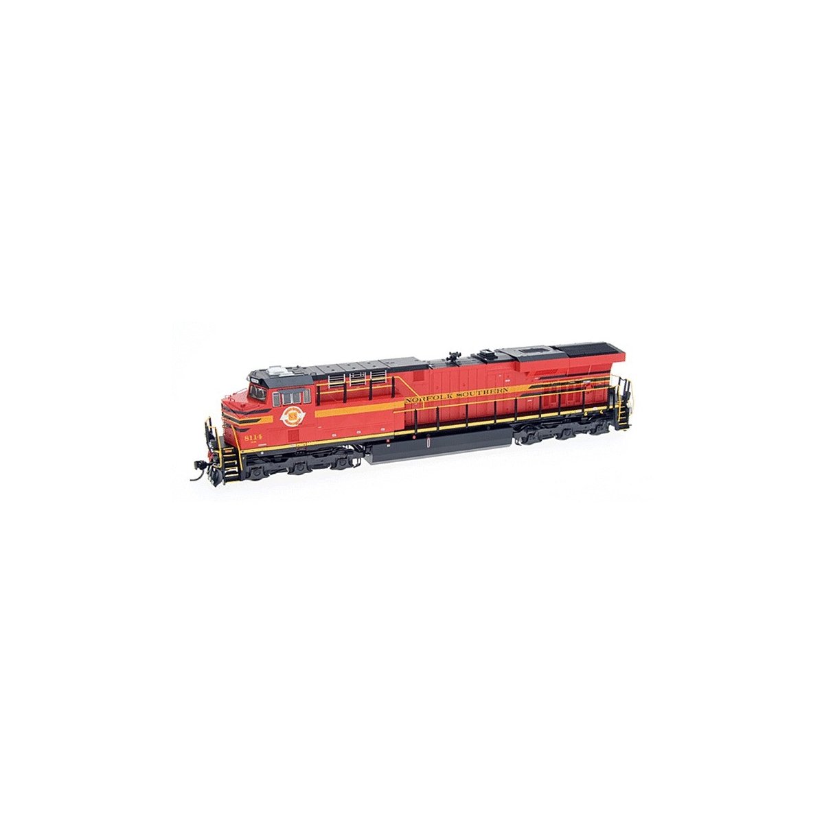 GE ES44AC w/DCC -- Norfolk Southern 8106 (Original Norfolk Southern Heritage Scheme red), HO, Intermountain Railway Company 4971