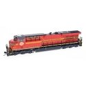 GE ES44AC w/DCC -- Norfolk Southern 8106 (Original Norfolk Southern Heritage Scheme red), HO, Intermountain Railway Company 4971