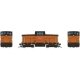 GE 44-Tonner - Standard DC -- Milwaukee Road 991 (orange, black, TMR Logo), HO, Rapido Trains Inc 48009