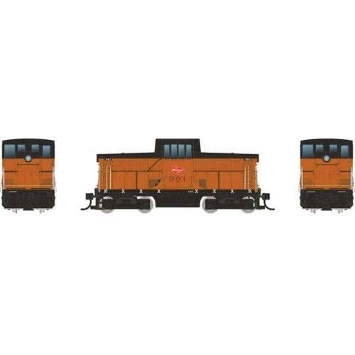 GE 44-Tonner - Standard DC -- Milwaukee Road 991 (orange, black, TMR Logo), HO, Rapido Trains Inc 48009