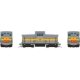 GE 44-Tonner - Standard DC -- New York, Ontario & Western 101 (gray, orange, yellow), HO, Rapido Trains Inc 48017
