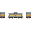 GE 44-Tonner - Standard DC -- New York, Ontario & Western 101 (gray, orange, yellow), HO, Rapido Trains Inc 48017