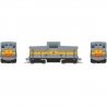 GE 44-Tonner - Standard DC -- New York, Ontario & Western 101 (gray, orange, yellow), HO, Rapido Trains Inc 48017