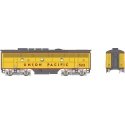 EMD F3B - Standard DC - Executive Line -- Union Pacific 522 (Armour Yellow, gray, red), HO, Bowser Manufacturing Co. 24577