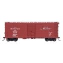 40 Rib-Side Boxcar - Ready to Run - Milwaukee Road - H0 - Intermountain Railway Co. 48501